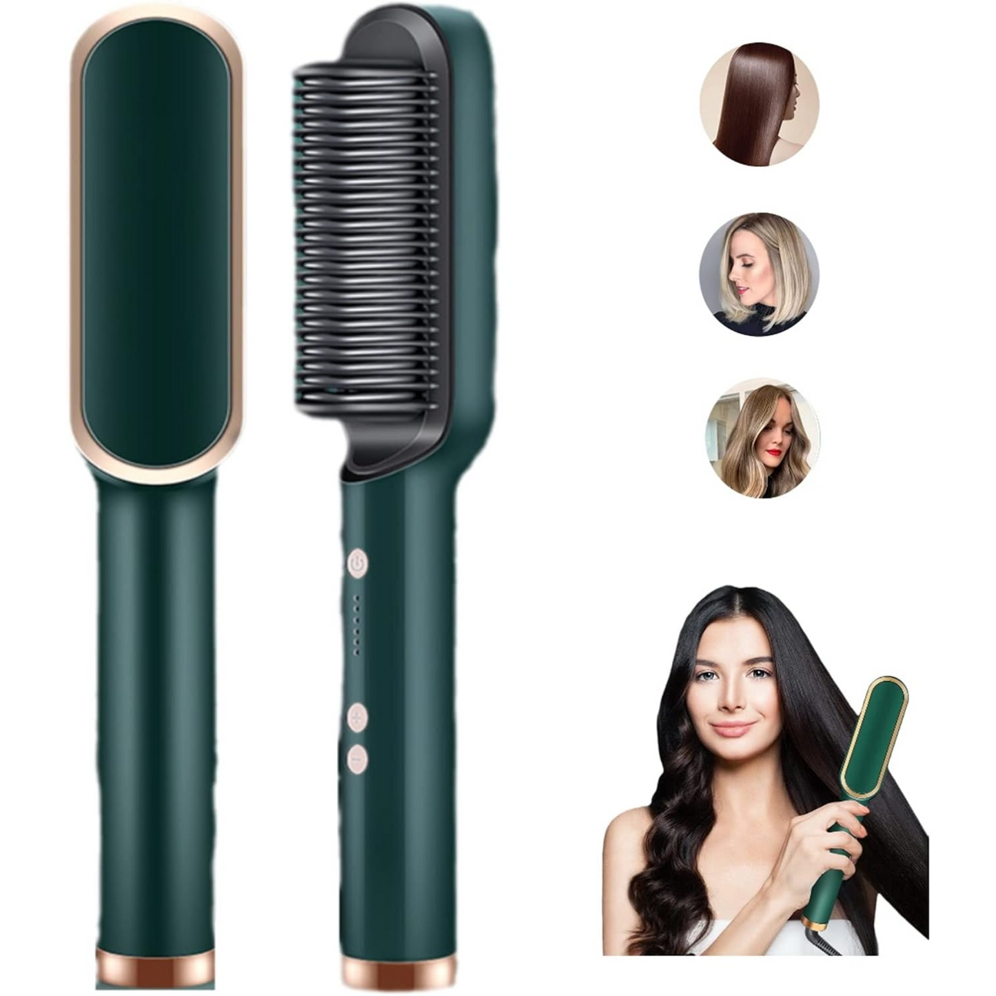 Cepillo Alisador Sleek Bivolt 3 en 1