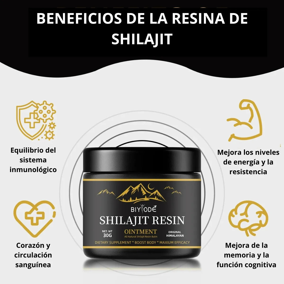 Shilajit Premium | Potencia tu bienestar 🏔️