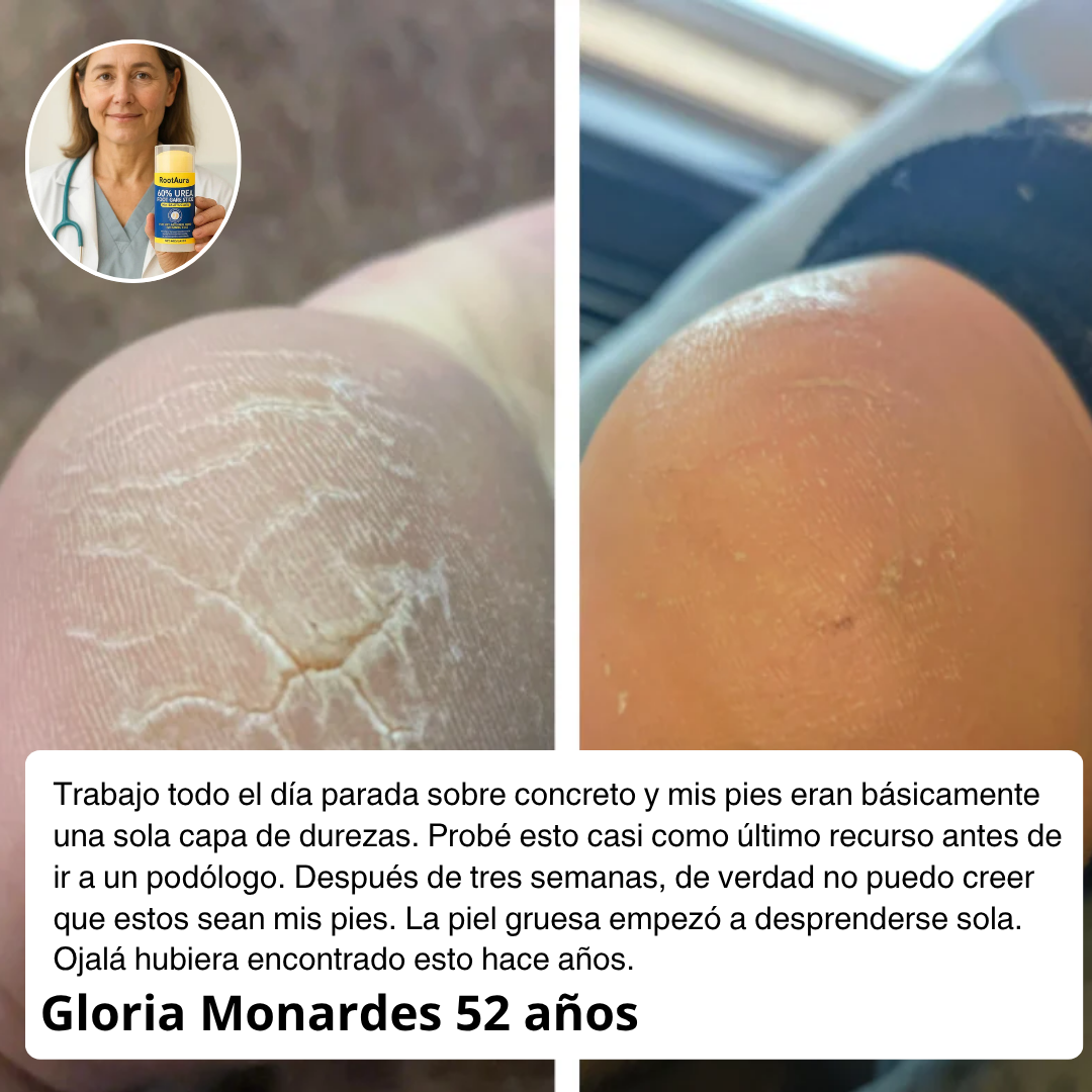 Barra de Urea para Pies | Reparación clínica que transforma tus talones
