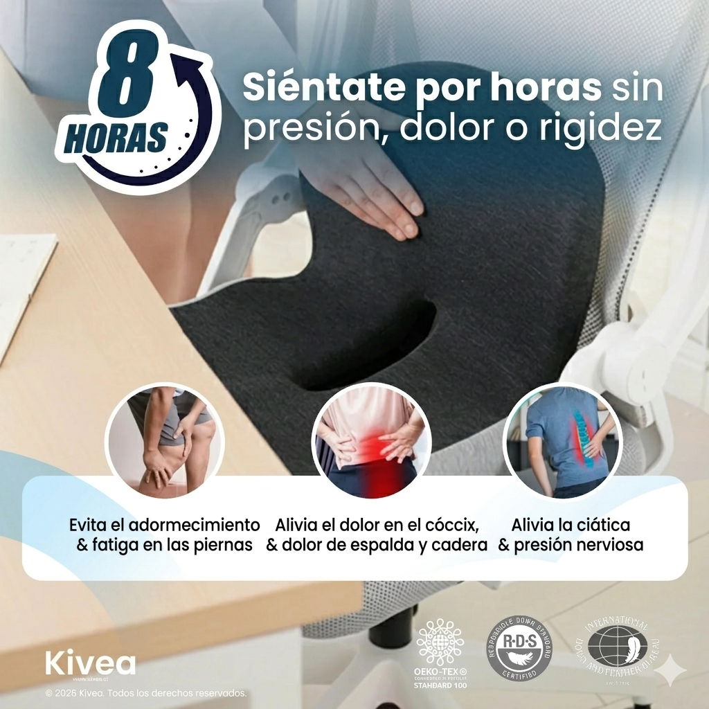 Cojín ortopédico Kivea