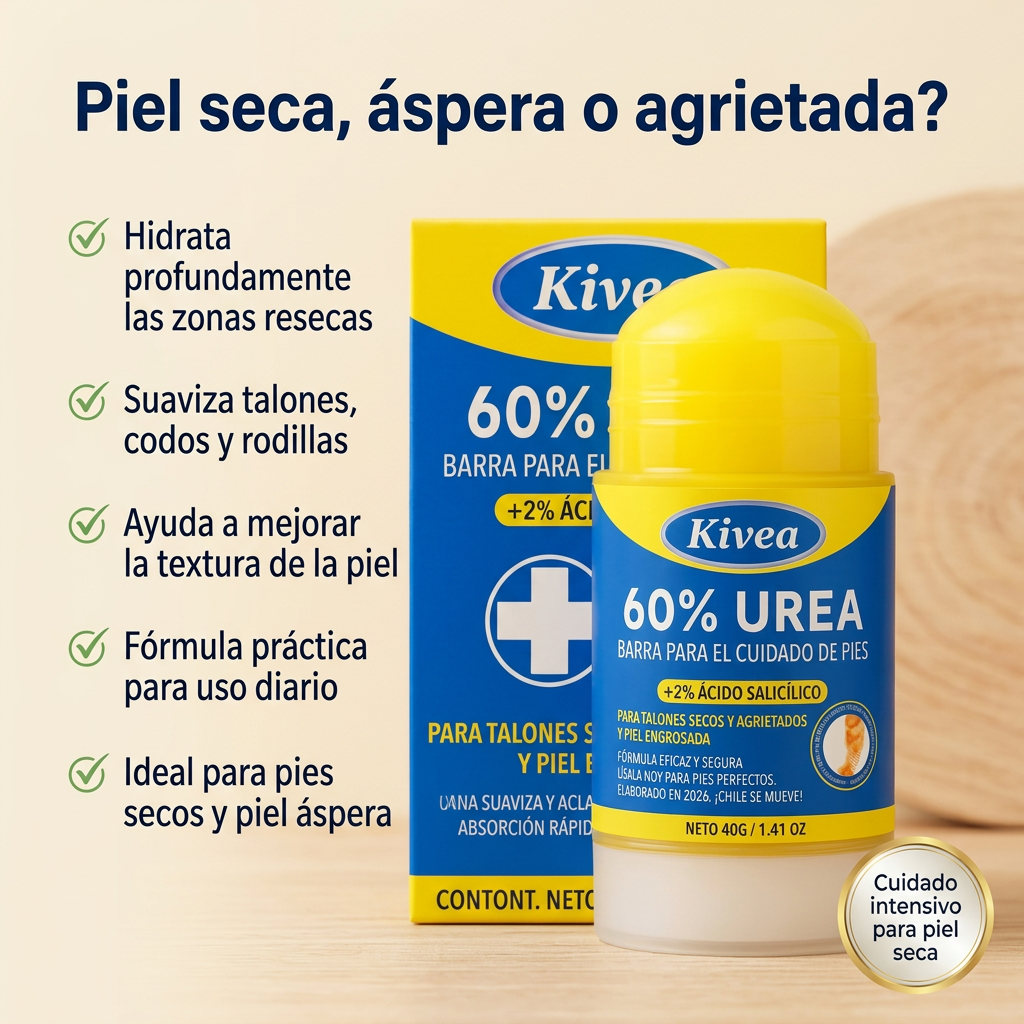 Barra de Urea para Pies | Reparación clínica que transforma tus talones
